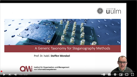 video teaser for steganography patterns taxonomy
